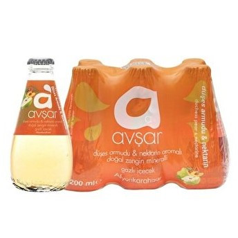 Avşar Maden Suyu 200 Ml*6 Lı Düşes Armudu Nektarin