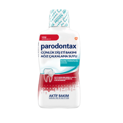 Parodontax Ağız Bakım Suyu 500 Ml Nane Ferahlığı