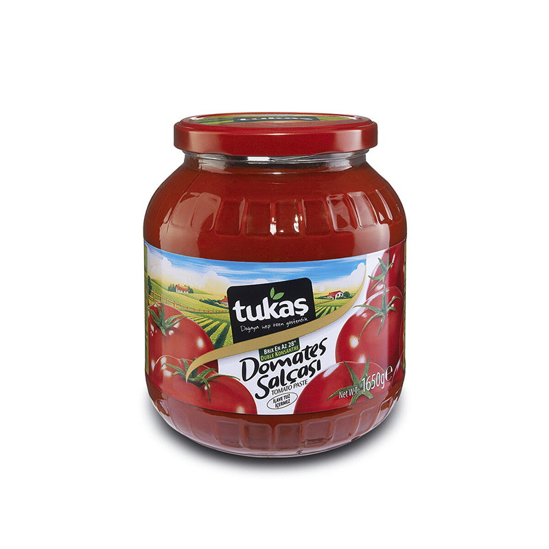 Tukaş Domates Salçası 1650 Gr Cam