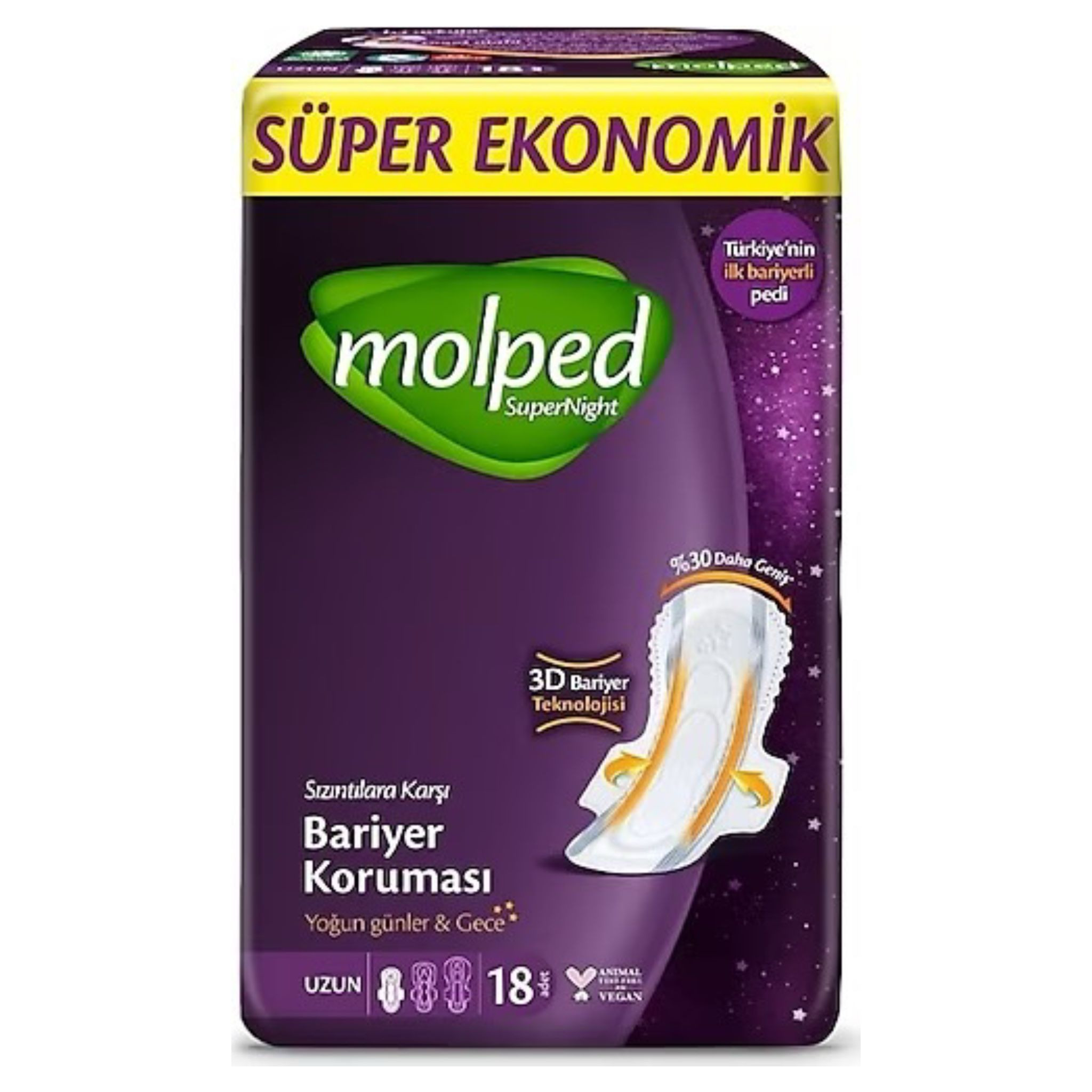 Molped Süpernight Uzun 18 Li