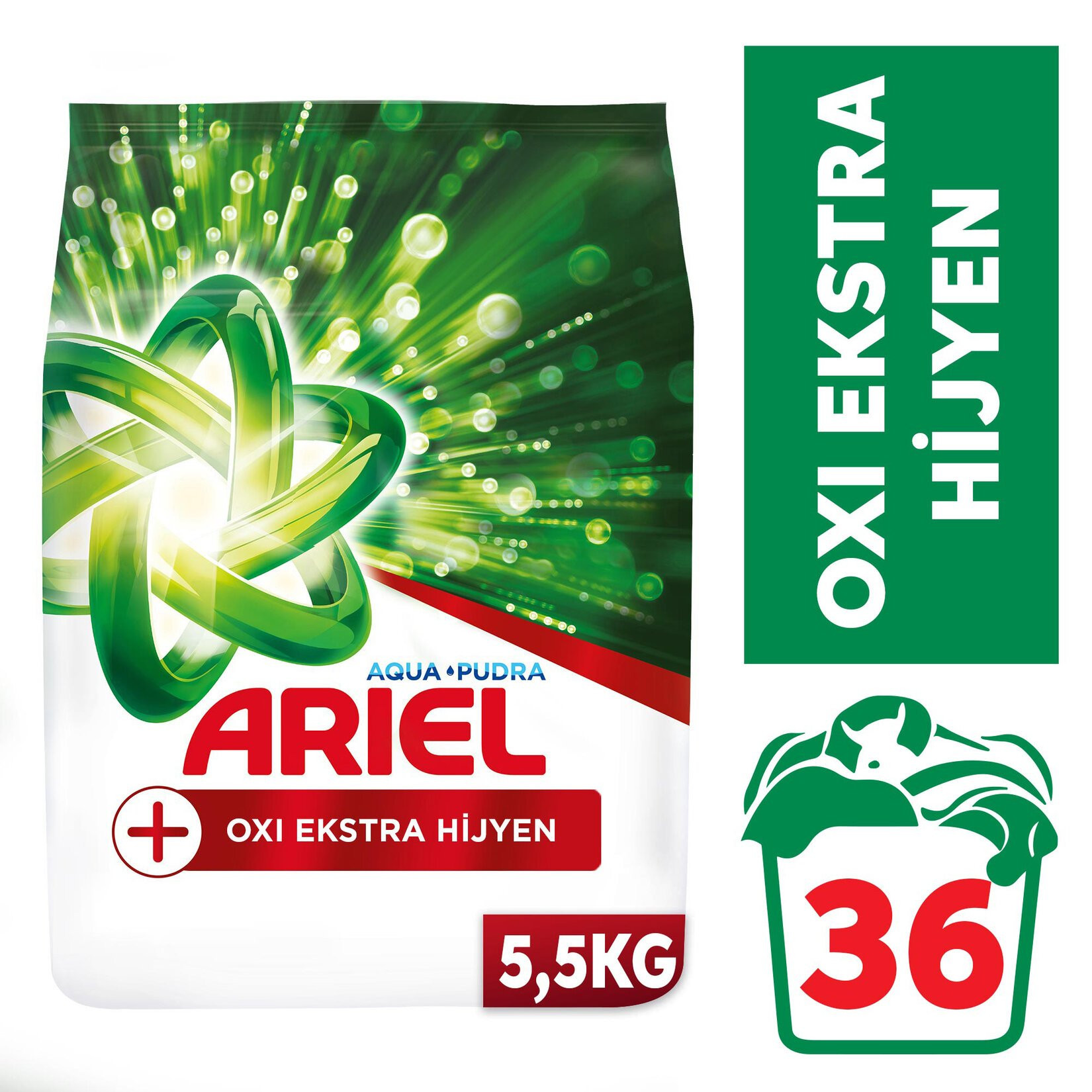 Ariel Oxi Extra Hijyen 5.5 KG