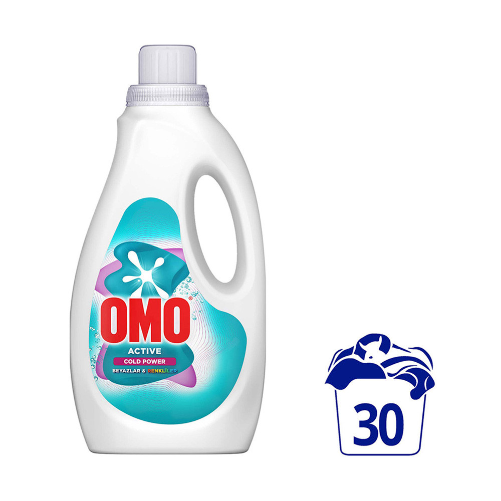 Omo Matik Sıvı 1500  Ml Active Cold Power