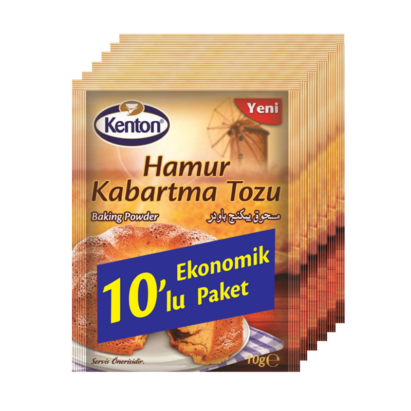 Kenton Hamur Kabartma Tozu 10 Lu