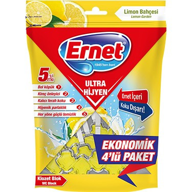 Ernet Ult.Hij.Klozet Blk 50 Gr*4 Lü Limon Bahçesi