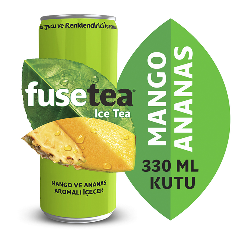 Fuse Tea 330 Ml Mango-Ananas  Tnk