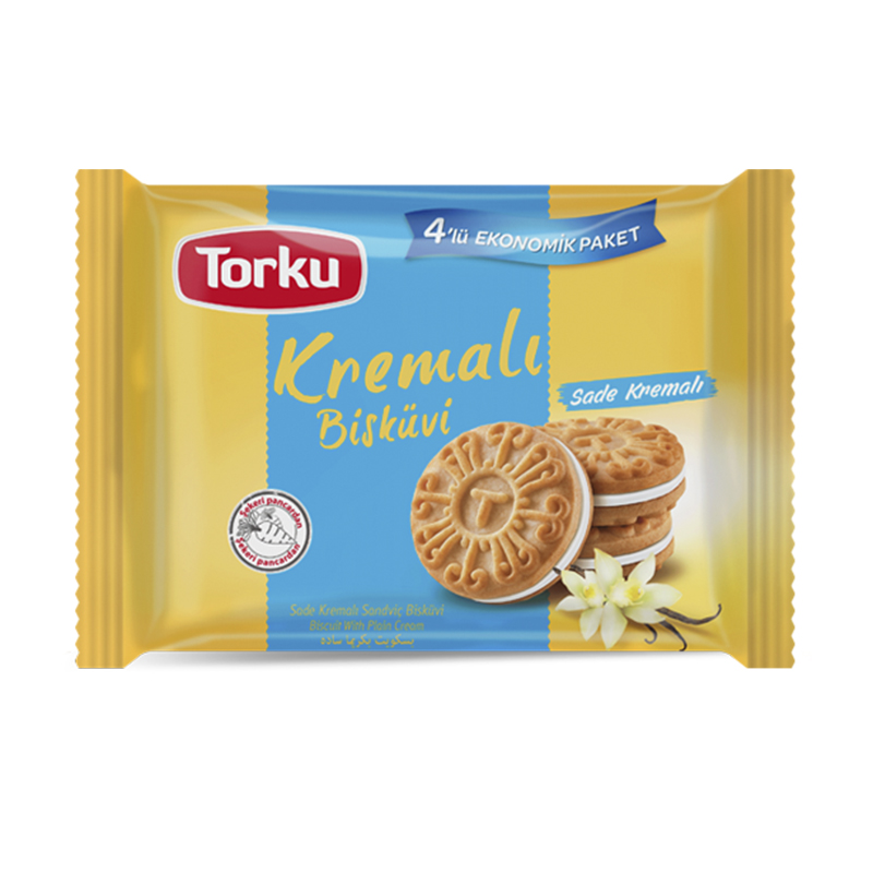 Torku Kremalı Bisküvi 61 Gr*4 Mp