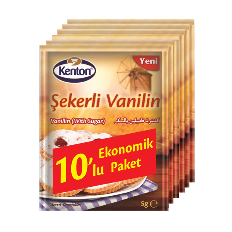 Kenton Şekerli Vanilin 10 Lu  