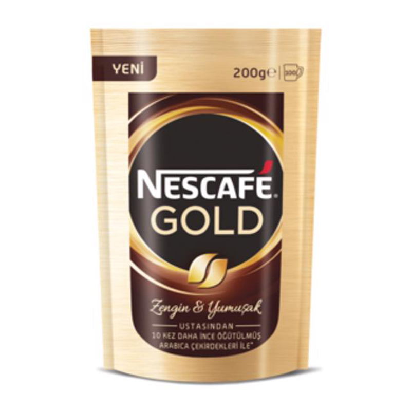 Nescafe Gold 200 Gr Eko Poşet  *31232*  