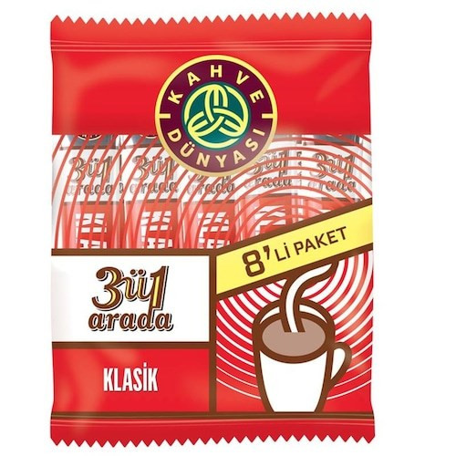 Kahve Dünyası 3IN1 Kahve 18 Gr*8 Li