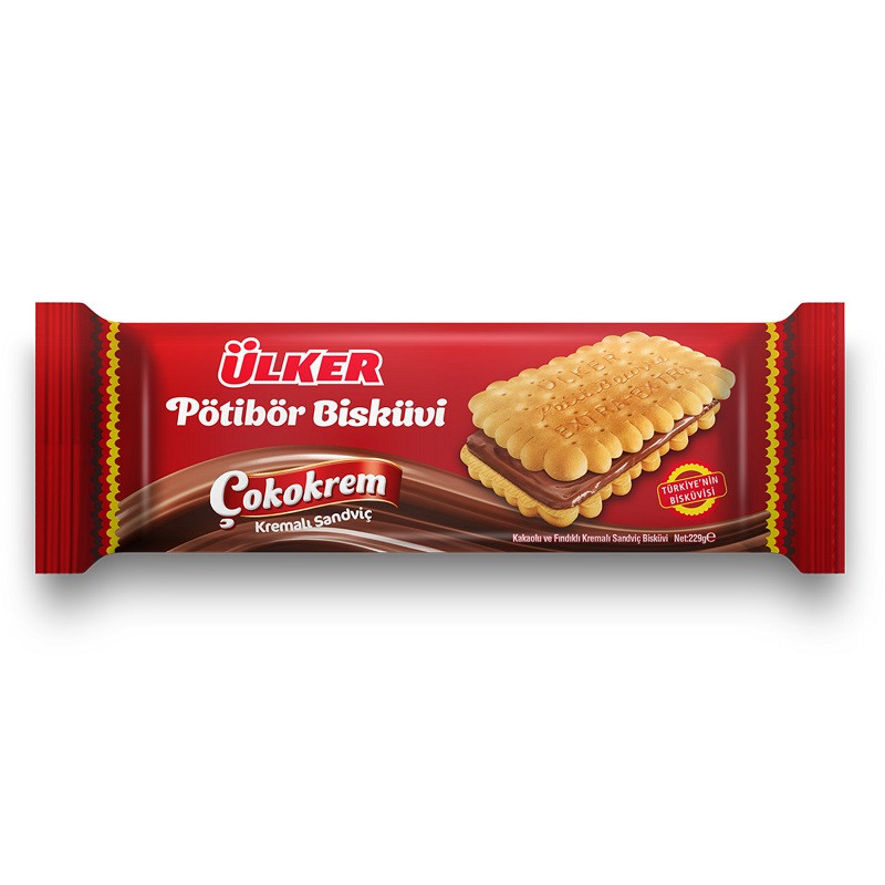 Ülker Petibor Çokokrem Sandviç 229 Gr 134-00