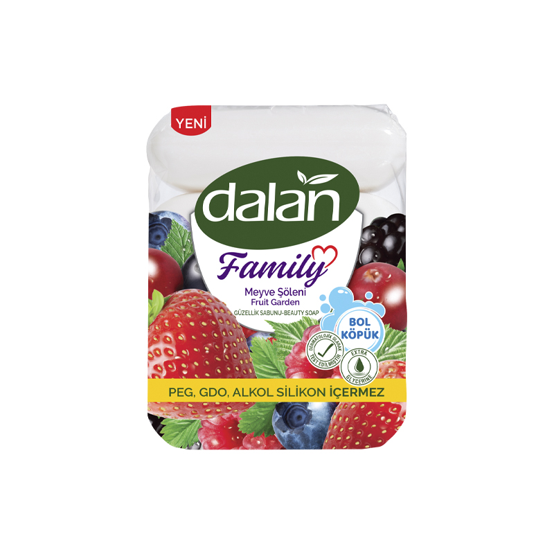 Dalan Family Sabun 75 Gr*4 Meyve Şöleni