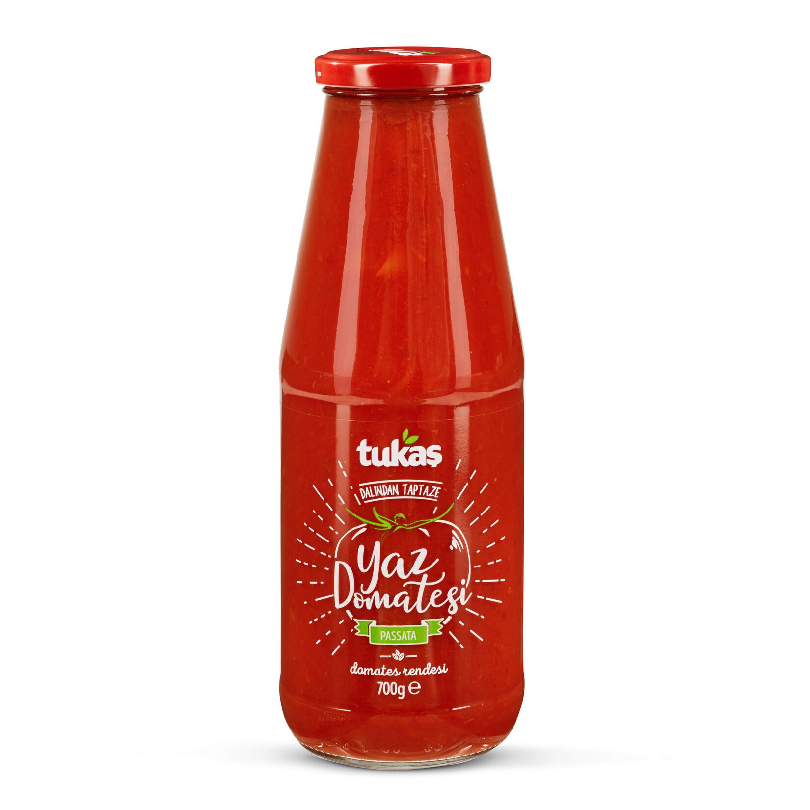 Tukaş Passata 700 Gr (Rendelenmiş Domates)