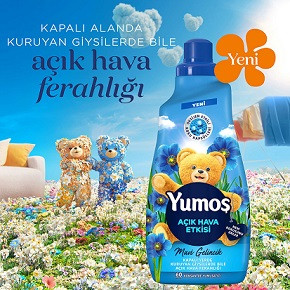 Yumoş Extra 1440 Ml Mavi Gelincik