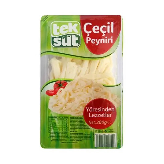 Teksüt Çeçil Peyniri 200 Gr
