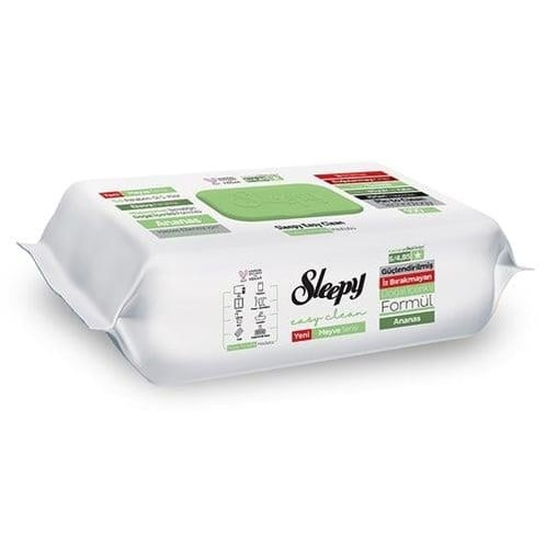Sleepy Yüzey Temizlik Havlusu 100 Lü Ananas