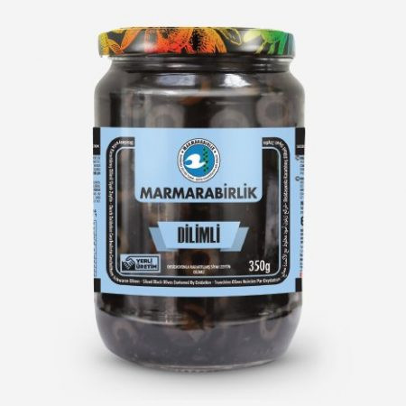 Marmara B.Siyah Zeytin Dilimli 350 Gr