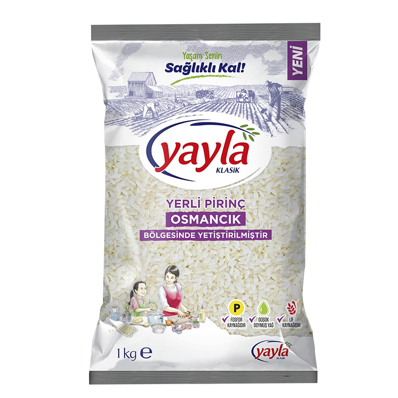 Yayla Osmancık Pirinç 1 Kg 