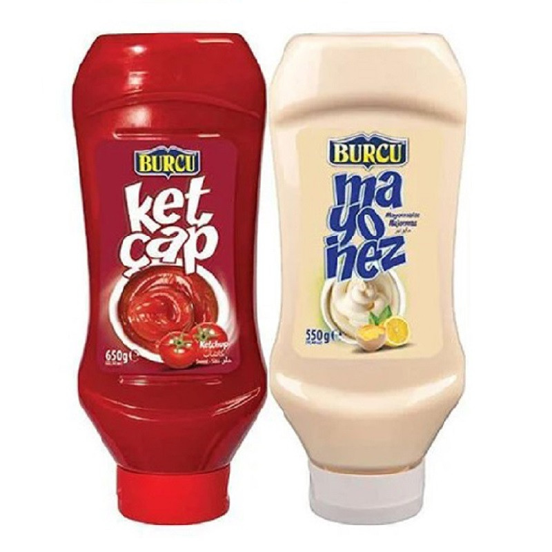Burcu Ketçap 650 Gr+Mayonez 550 Gr