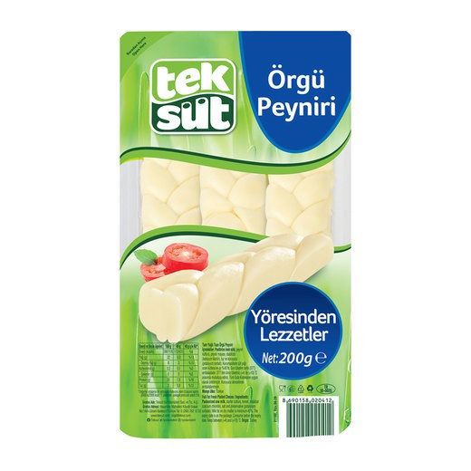 Teksüt Örgü Peynir 200 Gr