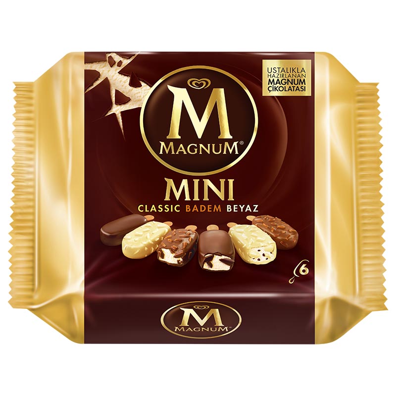 Algida Mini Magnum Cls Bad.Byz Büyü 345 Ml